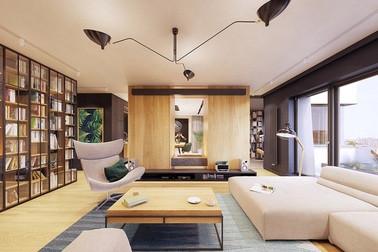 Chiêm ngưỡng căn hộ thiết kế ngẫu hứng đẹp cuốn hút