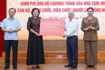 Tiếp nhận 82 tỷ đồng để xóa nhà tạm, nhà dột nát trên cả nước