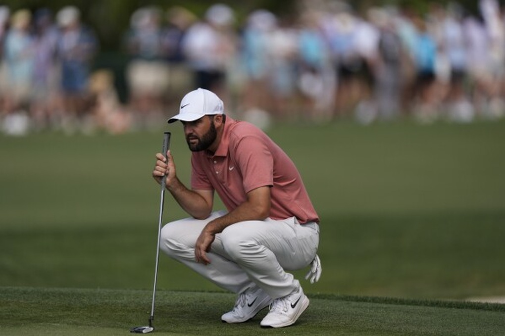 Tay golf số một thế giới Scottie Scheffler tham dự giải CJ Cup - 1 Tay golf số một thế giới Scottie Scheffler tham dự giải CJ Cup - 1