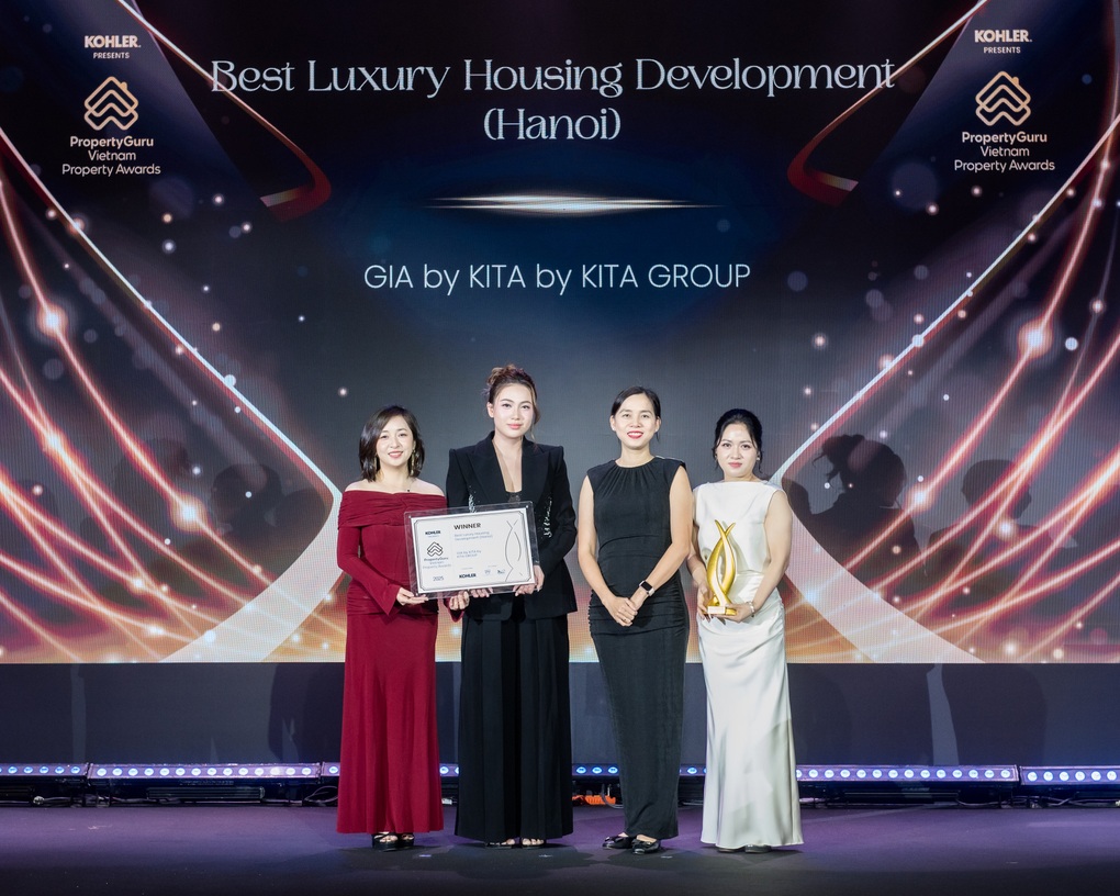 GIA by KITA nhận danh hiệu Nhà ở hạng sang xuất sắc tại PropertyGuru Vietnam Property Awards 2025 - 1 GIA by KITA nhận danh hiệu Nhà ở hạng sang xuất sắc tại PropertyGuru Vietnam Property Awards 2025 - 1