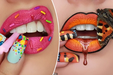 Choáng ngợp trước những “đôi môi nghệ thuật”