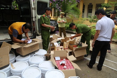 Lạng Sơn: Thu giữ hơn 15 tấn thực phẩm và thuốc lậu