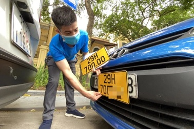 Thủ tục đổi biển số ô tô từ nền vàng sang nền trắng