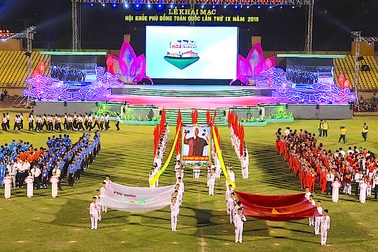Khai mạc Hội khỏe Phù Đổng toàn quốc lần thứ IX năm 2016