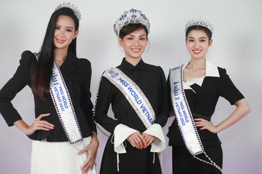 Top 3 Miss World Vietnam hé lộ gu bạn trai, nói gì về sự cố rơi vương miện?