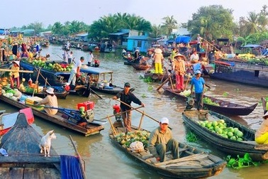 Văn hoá chợ nổi Cái Răng được công nhận là di sản quốc gia