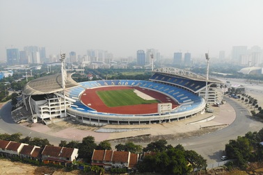 Toàn cảnh sân Mỹ Đình trước trận Việt Nam - Malaysia