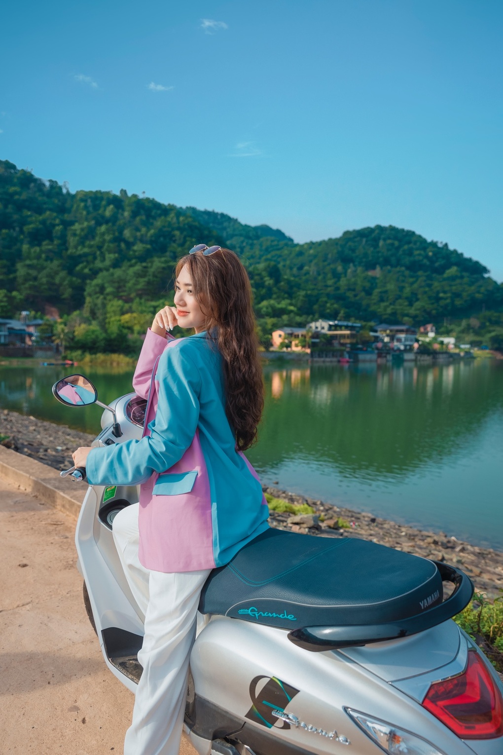 Cùng Yamaha Grande và Yamaha Janus khám phá du lịch hồ Đồng Đò - 4 Cùng Yamaha Grande và Yamaha Janus khám phá du lịch hồ Đồng Đò - 4