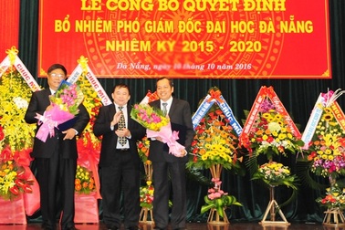 Bổ nhiệm lại hai Phó Giám đốc ĐH Đà Nẵng