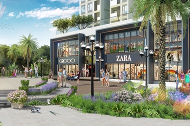 Triển khai tuyến phố đi bộ như trong sân bay Changi giữa lòng tòa tháp cao cấp nhất  Ecopark