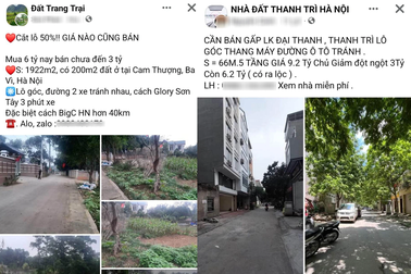 Bóc mẽ chiêu trò rao bán cắt lỗ, giảm giá bất động sản bát nháo