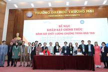 5 chương trình đào tạo của trường ĐH Thương Mại đã hoàn thành đánh giá ngoài