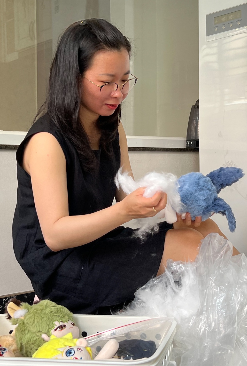 Bác sĩ chữa bệnh cho thú nhồi bông hàng chục năm tuổi - 6