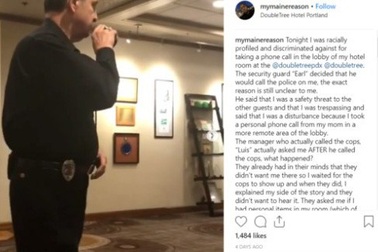 "Thượng đế" bị đuổi khỏi khách sạn trong đêm vì "tội" đứng ngoài hành lang gọi điện thoại