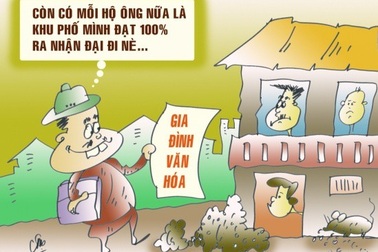 Lấn chiếm lòng đường, mở nhạc quá to không được công nhận “Gia đình văn hoá”