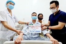 Bạn đọc Dân trí giúp đỡ nam sinh bị tai nạn nguy kịch gần 400 triệu đồng