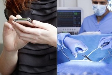 Hy hữu bác sĩ bỏ quên điện thoại trong bụng sản phụ