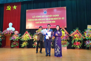 Công bố ứng viên điểm cao nhất trúng cử Hiệu trưởng Trường ĐH Y dược Hải Phòng