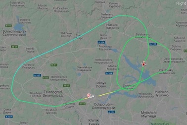 Đường bay của máy bay Nga gặp nạn làm 41 người chết