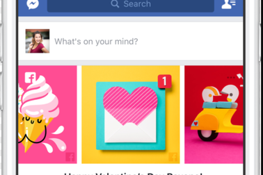 Chơi tính năng độc trên Facebook trong ngày lễ Valentine