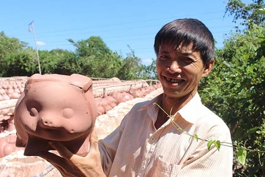 Heo đất Bình Dương ùn ùn xuất xưởng đón Tết