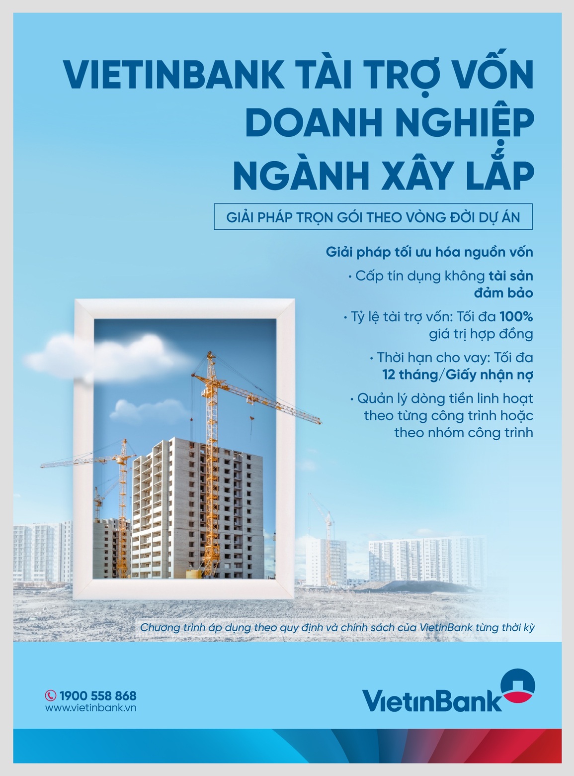 VietinBank tung gói giải pháp chuyên biệt cho doanh nghiệp ngành xây lắp - 1 VietinBank tung gói giải pháp chuyên biệt cho doanh nghiệp ngành xây lắp - 1