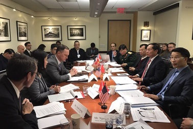 Việt Nam - Hoa Kỳ đối thoại chính trị, an ninh, quốc phòng