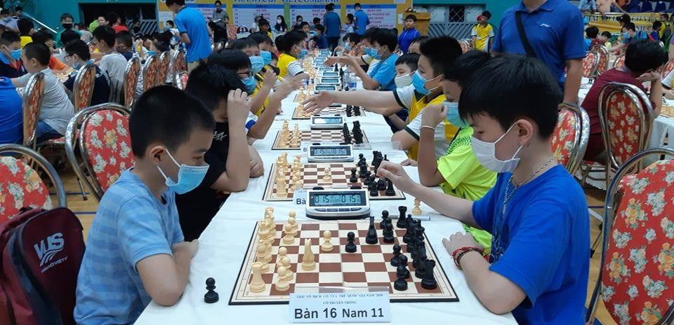 Giải cờ vua trẻ toàn quốc kết thúc sớm để tránh dịch Covid-19 - 1 Giải cờ vua trẻ toàn quốc kết thúc sớm để tránh dịch Covid-19 - 1