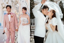 Gin Tuấn Kiệt đã may 6 bộ trang phục cho 3 đám cưới