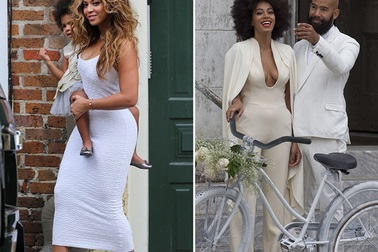 Beyoncé Knowles xinh đẹp trong tiệc cưới của em gái 