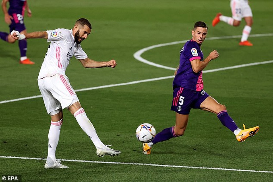 Real Madrid nhọc nhằn giành chiến thắng thứ 2 tại La Liga - 2 Real Madrid nhọc nhằn giành chiến thắng thứ 2 tại La Liga - 2