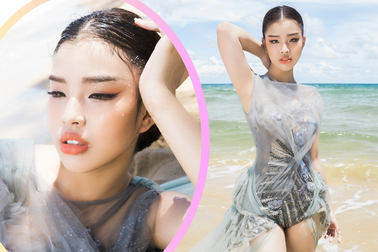 Mẫu nhí Như Đình diện đầm Hoàng Hải, khoe dáng quyến rũ đón tuổi 13