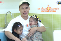 Lê Dương Bảo Lâm rối bời khi hai con gái khóc nức nở vì sợ hãi