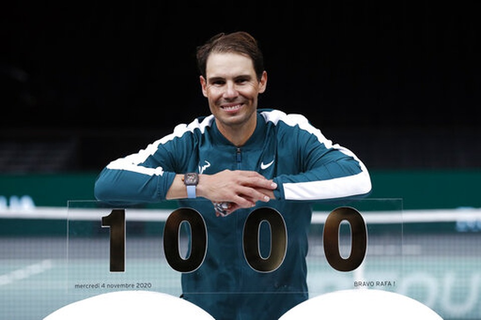 Nadal cán mốc 1000 chiến thắng trong sự nghiệp - 3 Nadal cán mốc 1000 chiến thắng trong sự nghiệp - 3