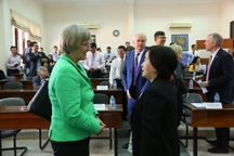 Hiệu trưởng ĐH Harvard muốn hợp tác phát triển trường ĐH Fulbright