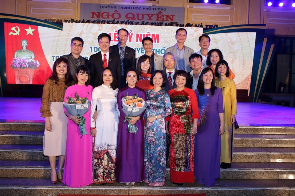 THPT Ngô Quyền - Hải Phòng kỷ niệm 100 năm thành lập trường - 3 THPT Ngô Quyền - Hải Phòng kỷ niệm 100 năm thành lập trường - 3