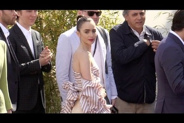 Jake Gyllenhaal, Lily Collins dự LHP Cannes