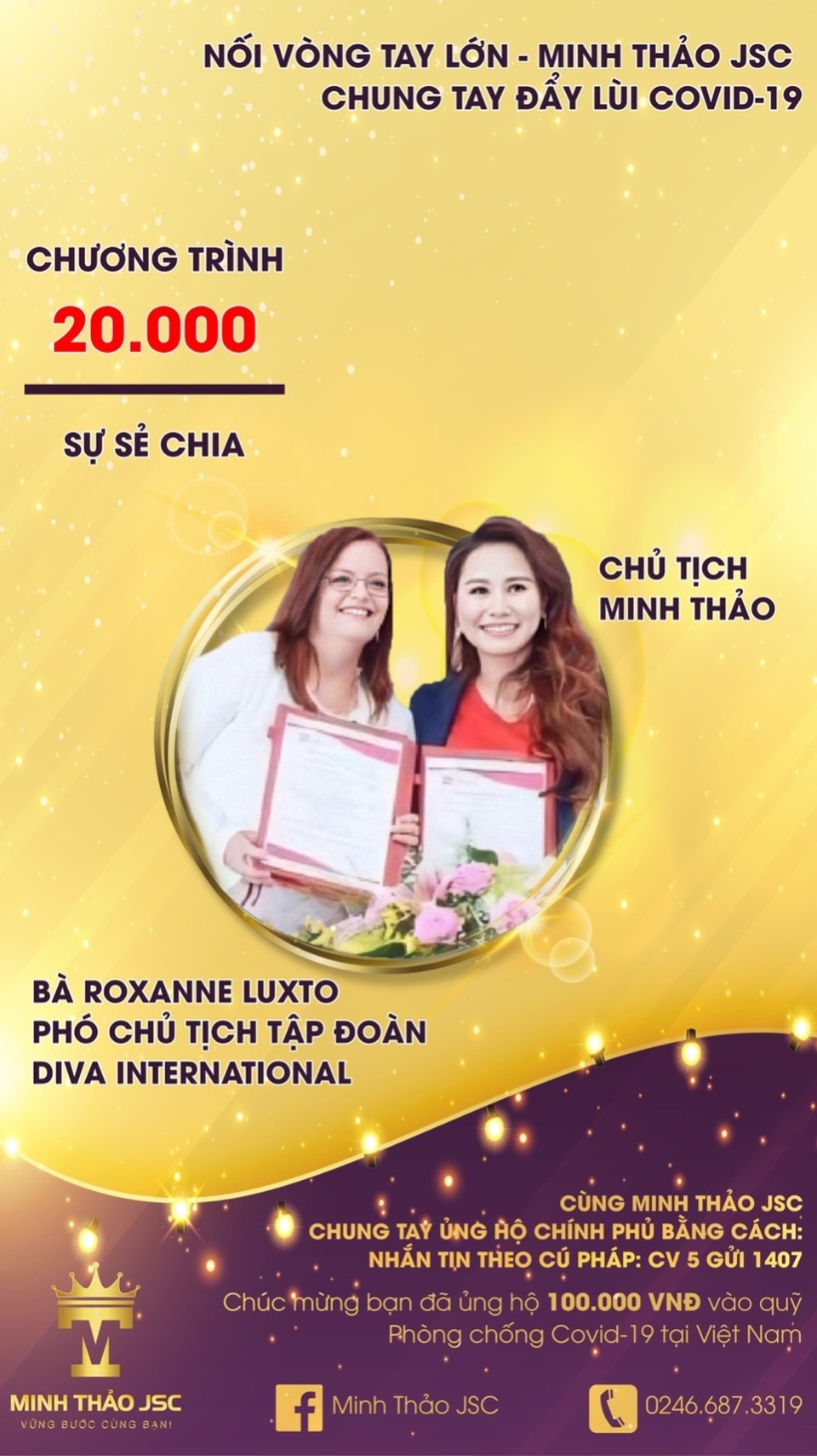 Nối vòng tay lớn - Minh Thảo JSC chung tay đẩy lùi Covid-19 - 4 Nối vòng tay lớn - Minh Thảo JSC chung tay đẩy lùi Covid-19 - 4