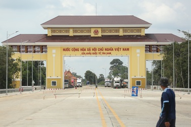 Cửa khẩu quốc tế Tân Nam ở Tây Ninh sẵn sàng ngày khánh thành