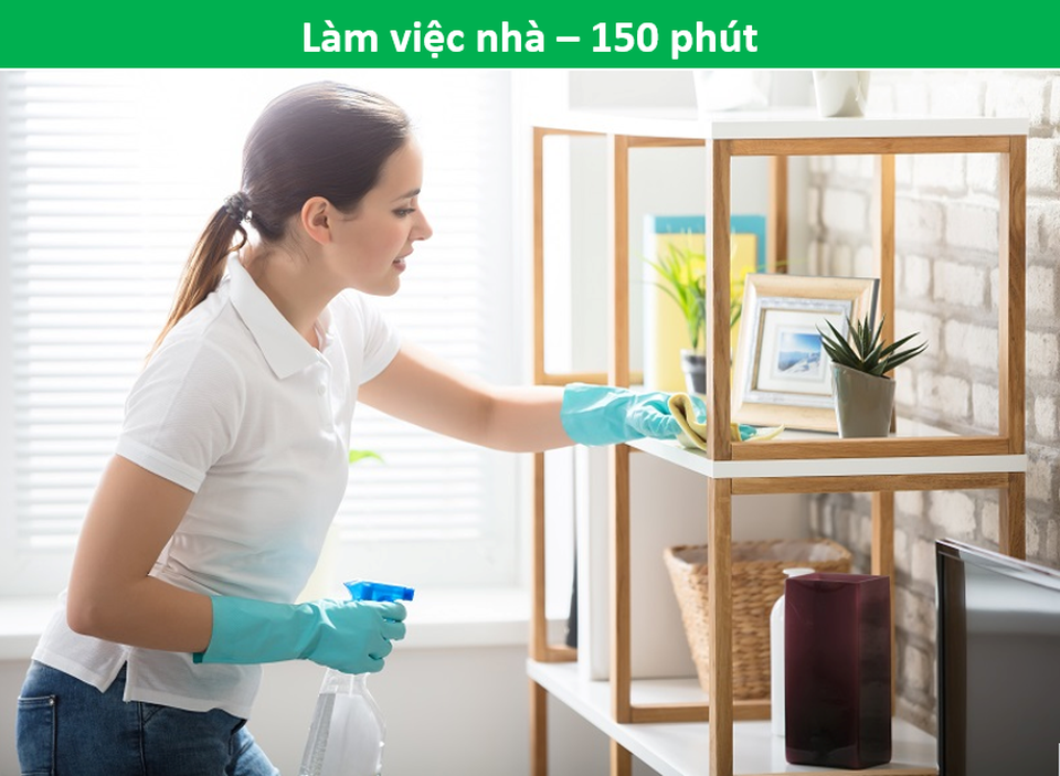 Làm việc nhà 150 phút mới đốt hết calo trong 1 chiếc bánh trung thu - 6 Làm việc nhà 150 phút mới đốt hết calo trong 1 chiếc bánh trung thu - 6