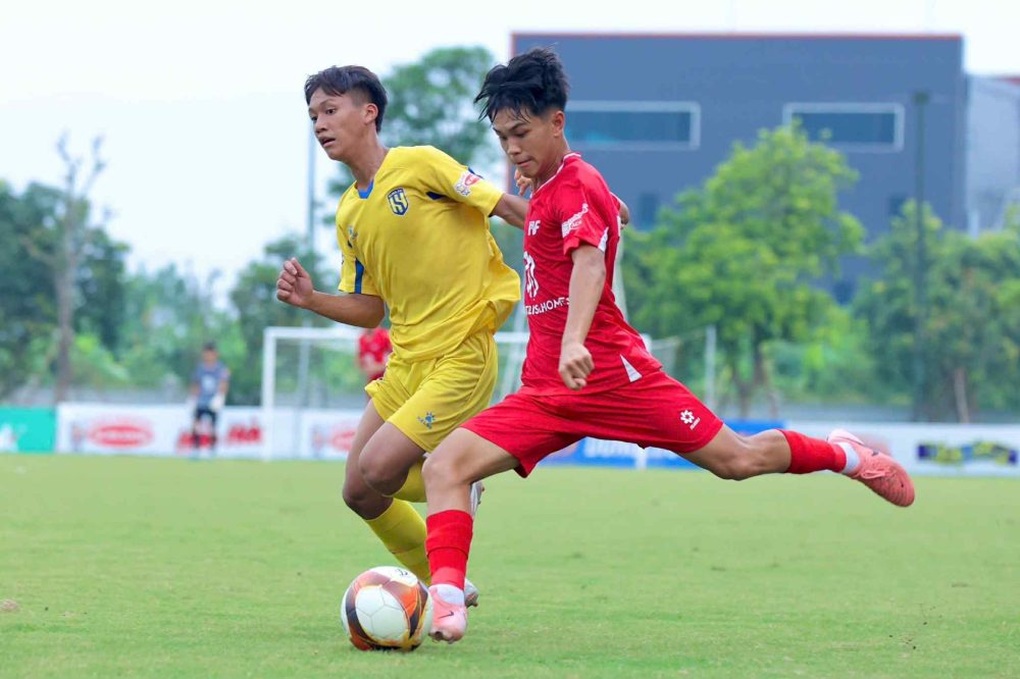 PVF gặp Hà Nội ở chung kết giải vô địch U15 Quốc gia - 1 PVF gặp Hà Nội ở chung kết giải vô địch U15 Quốc gia - 1