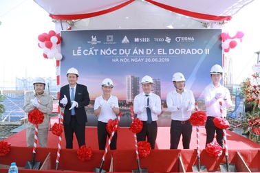 Tân Hoàng Minh chính thức cất nóc dự án D’. El Dorado II
