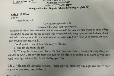 Xem xét đề thi được cho là “gài bẫy” học trò