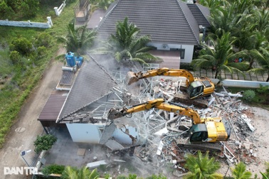 Tiếp tục cưỡng chế 79 căn biệt thự không phép ở Phú Quốc