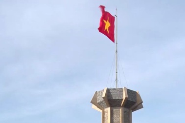 Khánh thành cột cờ Tổ quốc trên đảo Cồn Cỏ