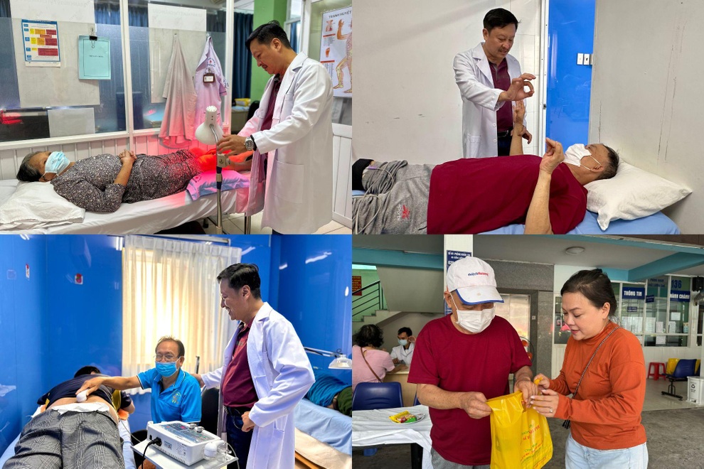 TPHCM: Khám bệnh, cấp thuốc miễn phí cho người có công - 3 TPHCM: Khám bệnh, cấp thuốc miễn phí cho người có công - 3