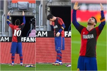 Lionel Messi bị phạt 600 euro vì tri ân huyền thoại Maradona