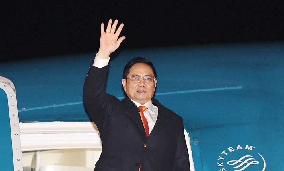 Thủ tướng Phạm Minh Chính lên đường tới châu Âu dự COP26 và thăm Anh, Pháp - 1 Thủ tướng Phạm Minh Chính lên đường tới châu Âu dự COP26 và thăm Anh, Pháp - 1