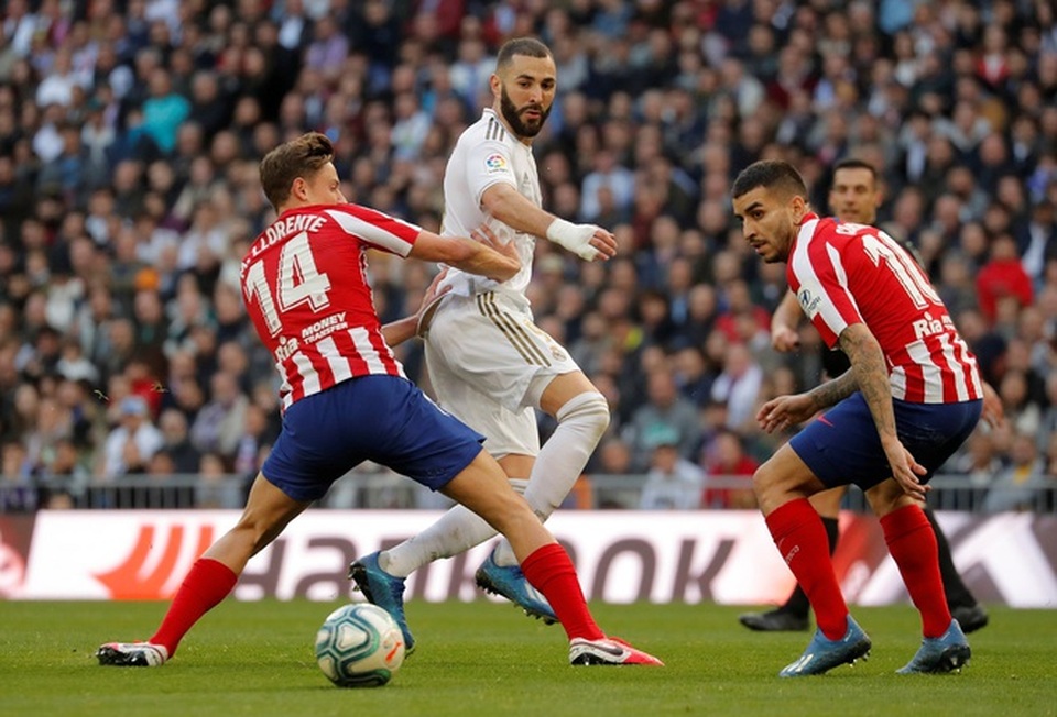 Real Madrid 1-0 Atletico: Benzema chói sáng - 1 Real Madrid 1-0 Atletico: Benzema chói sáng - 1