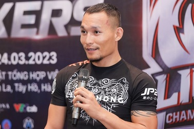 Trần Quang Lộc sắp so tài với võ sĩ Trung Quốc ở giải Lion Championship